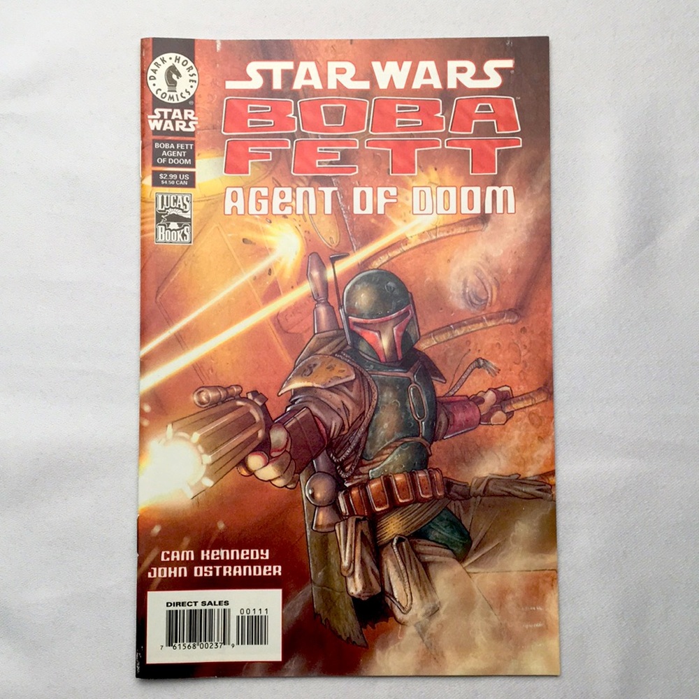 Star Wars: Boba Fett Agent of Doom Comic Book Nov ‘00 Dark Horse Comics Vintage